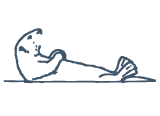 The condemned floating otter at 160 pixels, its face illegible.