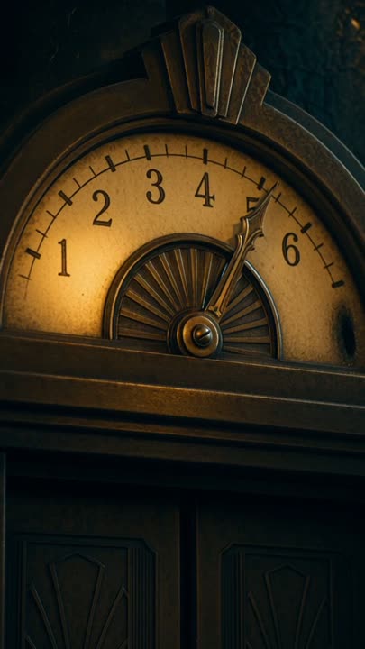 Shot 09, round one — the dial needle settles short of the six