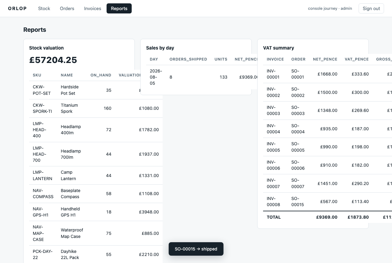journey-07 · reports agreeing with the API's own CSV